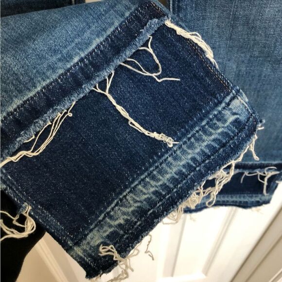 HUDSON - 🎉HP🎉 NWT L Sz 28 - Zoeey Straight-Leg Double Cropped Jean -Social Grace - Picture 6 of 16